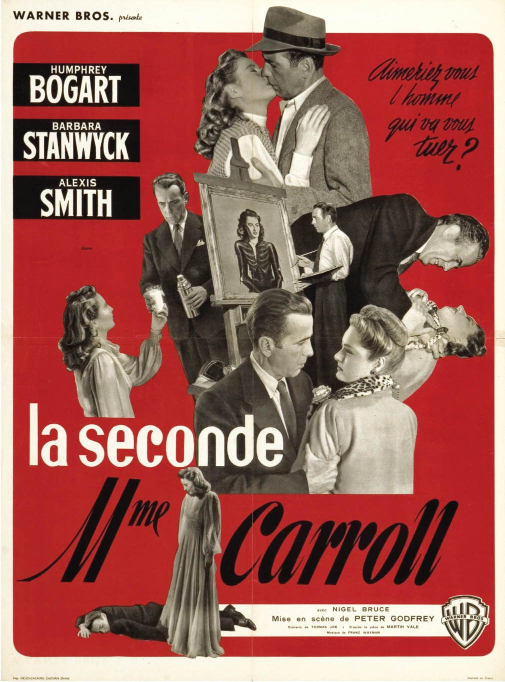 Extra Large Movie Poster Image for The Two Mrs. Carrolls (#6 of 9)