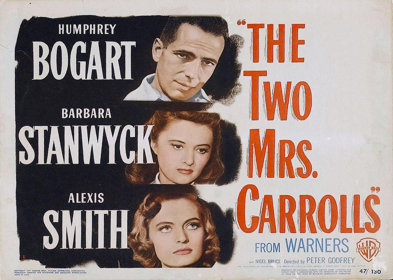 Extra Large Movie Poster Image for The Two Mrs. Carrolls (#1 of 9)
