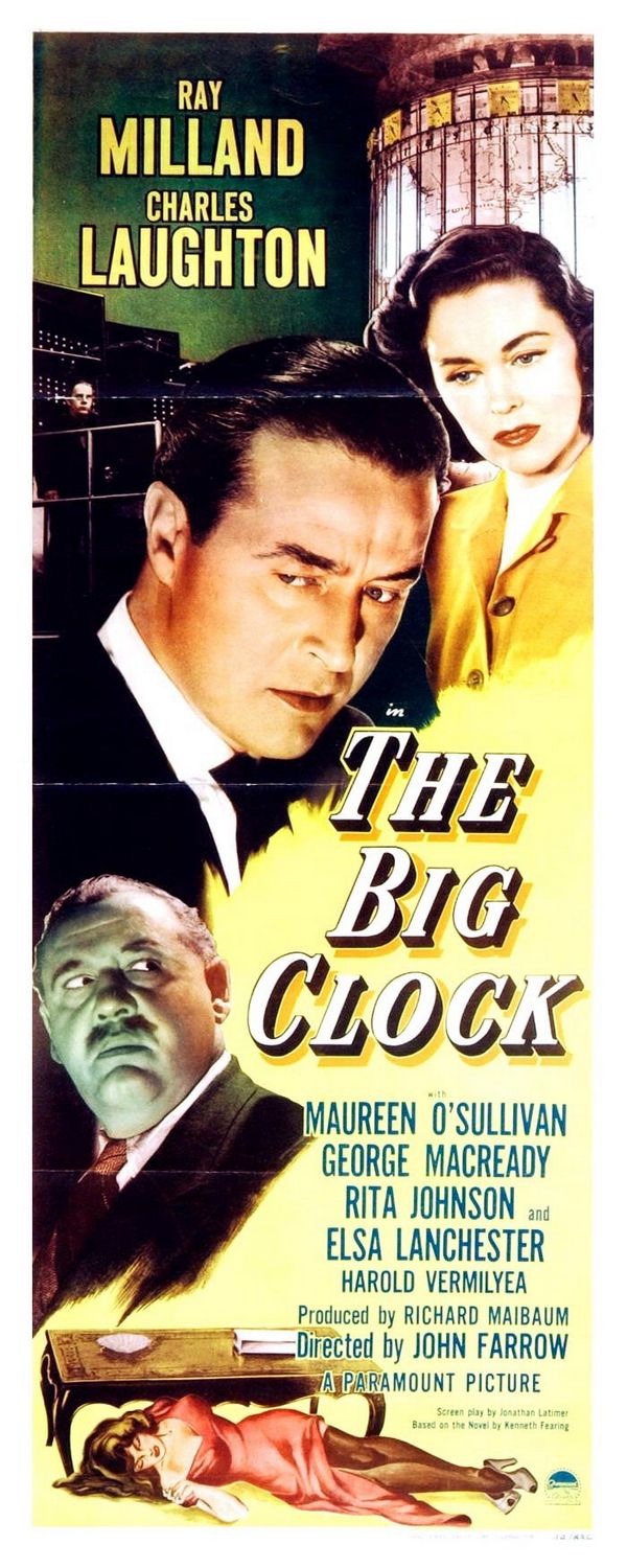 Extra Large Movie Poster Image for The Big Clock (#3 of 7)
