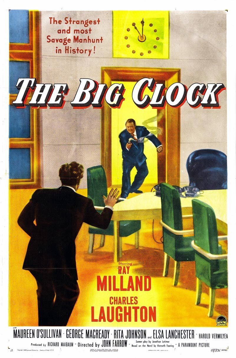 Extra Large Movie Poster Image for The Big Clock (#1 of 7)