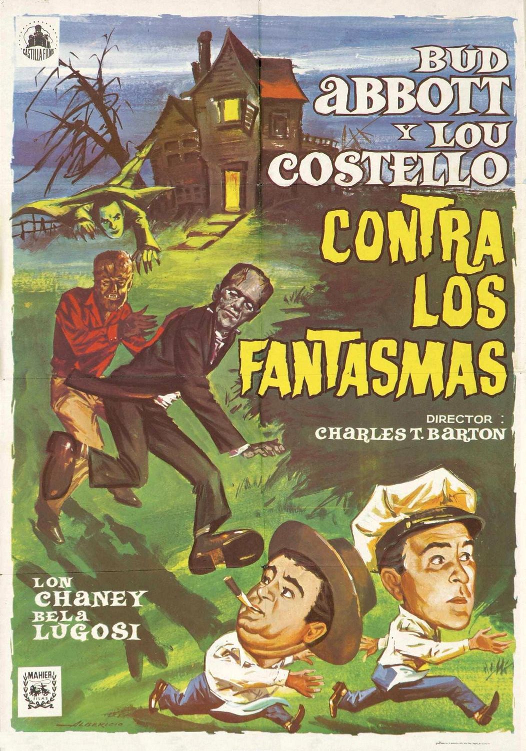 Extra Large Movie Poster Image for Bud Abbott Lou Costello Meet Frankenstein (#2 of 4)
