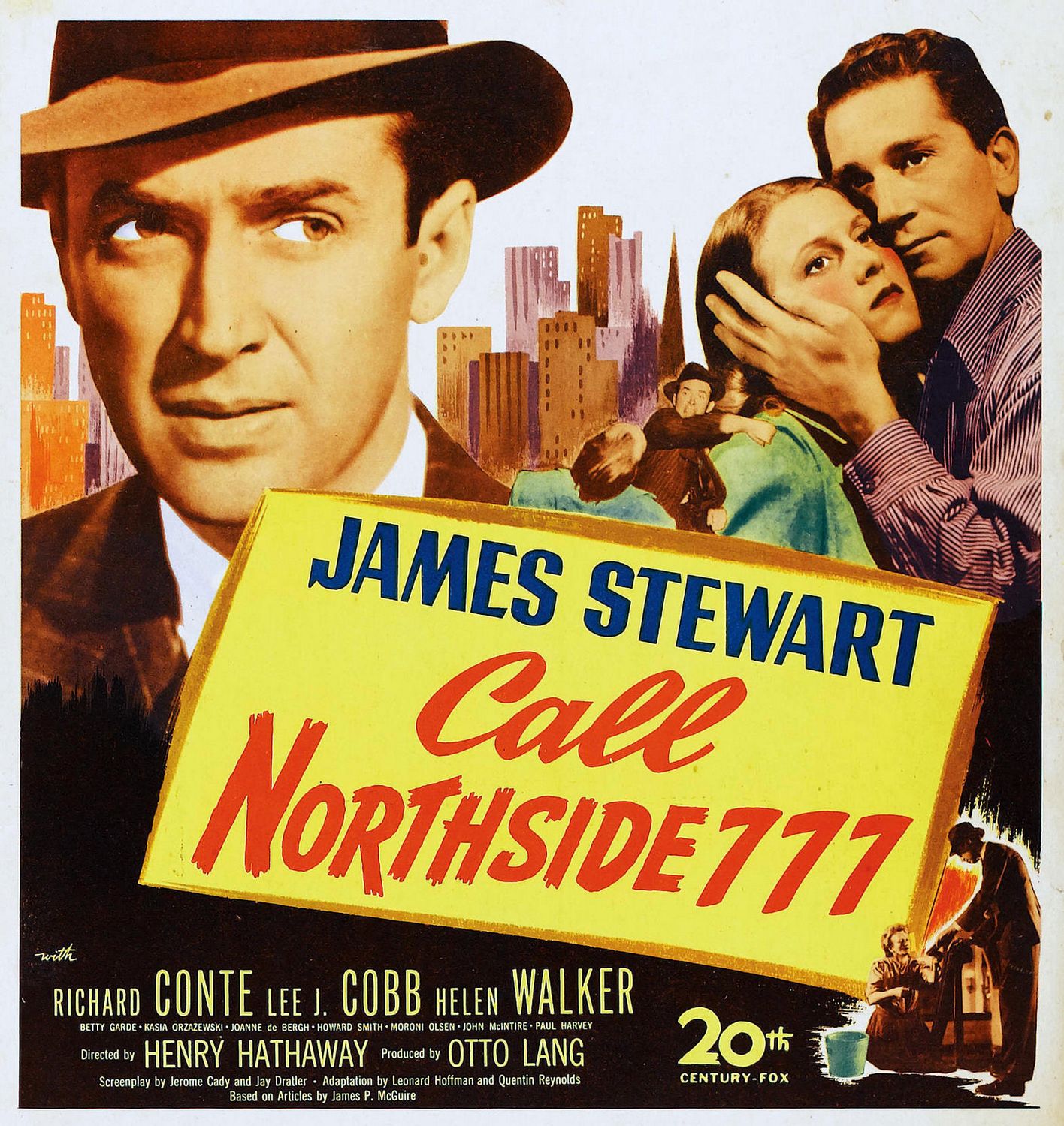 Extra Large Movie Poster Image for Call Northside 777 (#3 of 3)