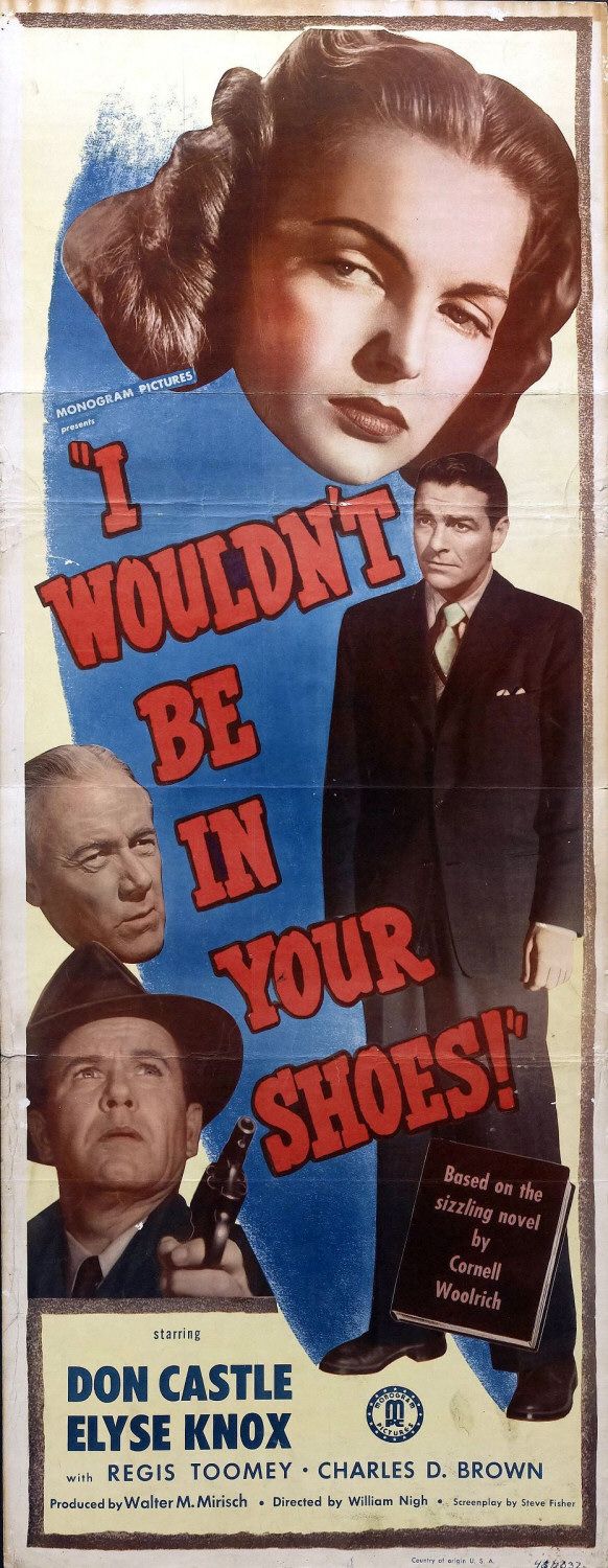 Extra Large Movie Poster Image for I Wouldn't Be in Your Shoes 