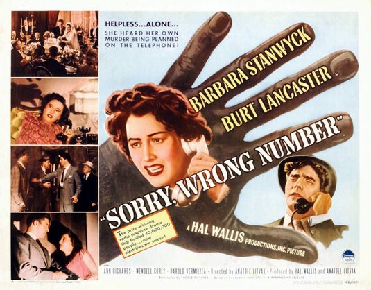 Sorry, Wrong Number Movie Poster