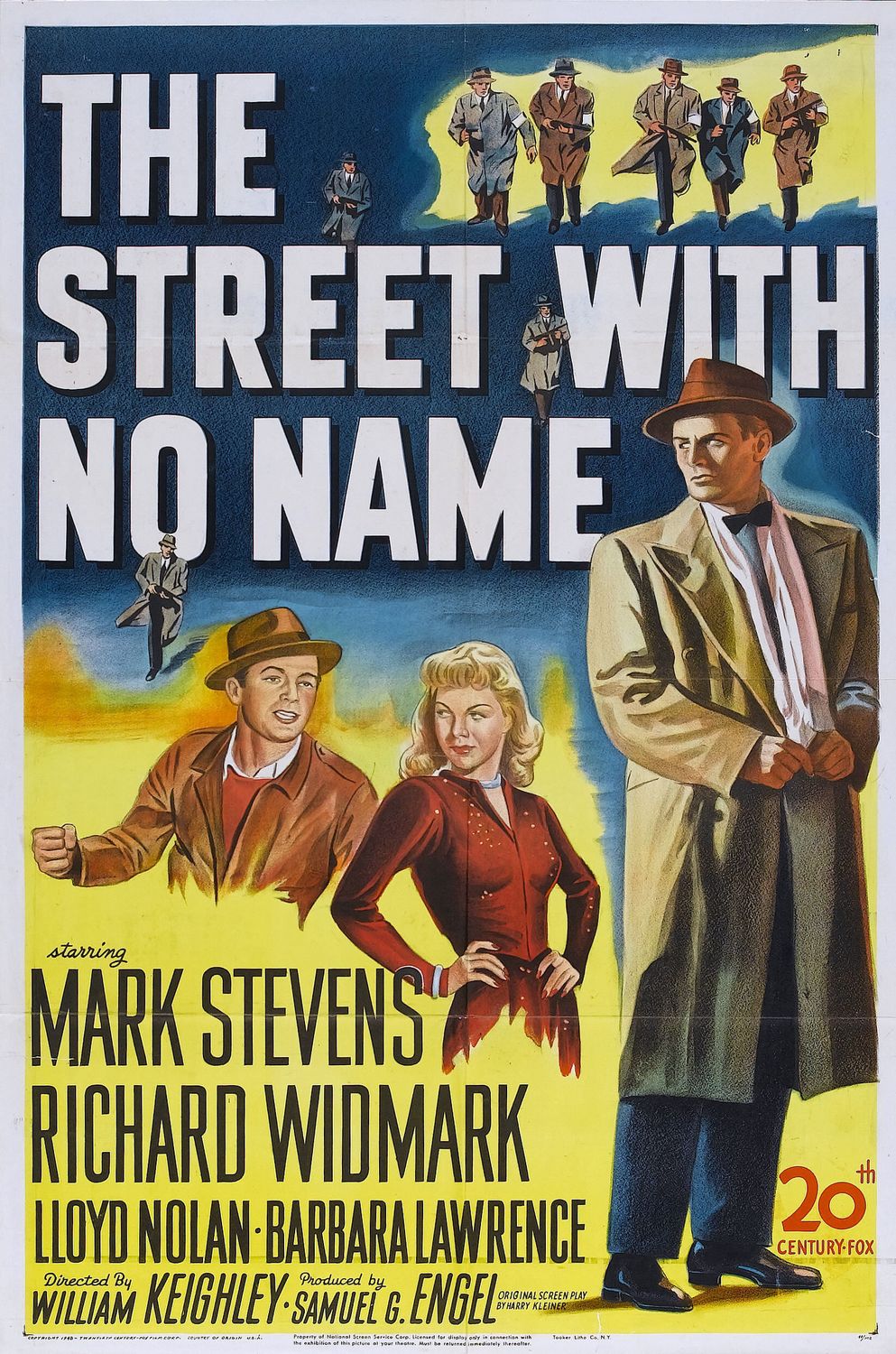 Extra Large Movie Poster Image for The Street with No Name (#2 of 2)