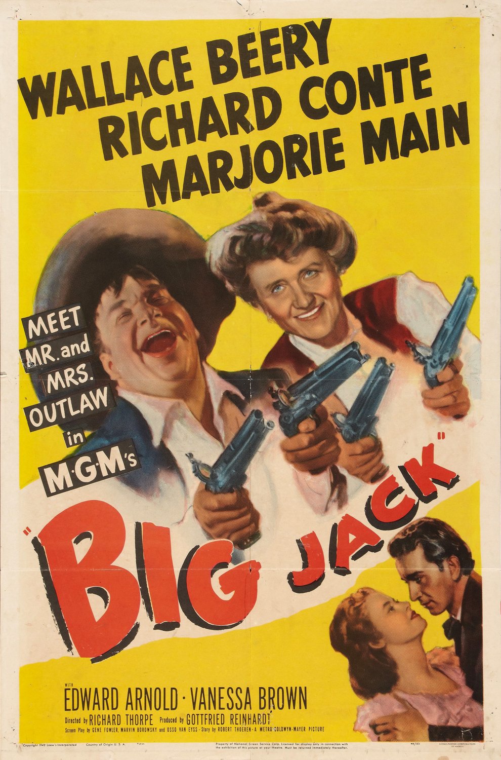 Extra Large Movie Poster Image for Big Jack 