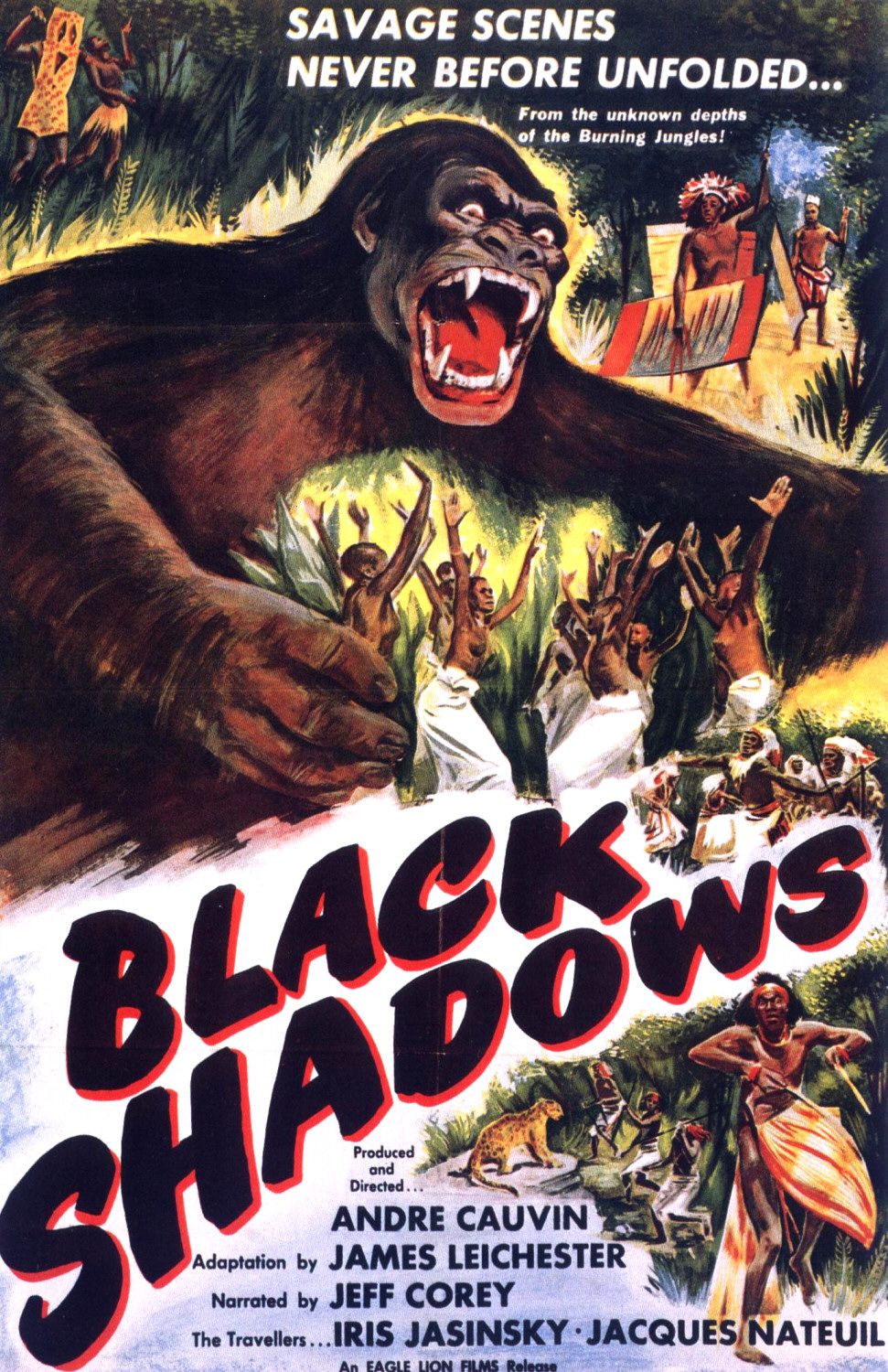 Extra Large Movie Poster Image for Black Shadows 