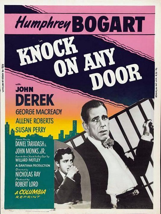Knock on Any Door Movie Poster