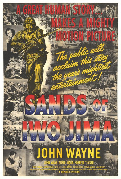 Sands of Iwo Jima Movie Poster