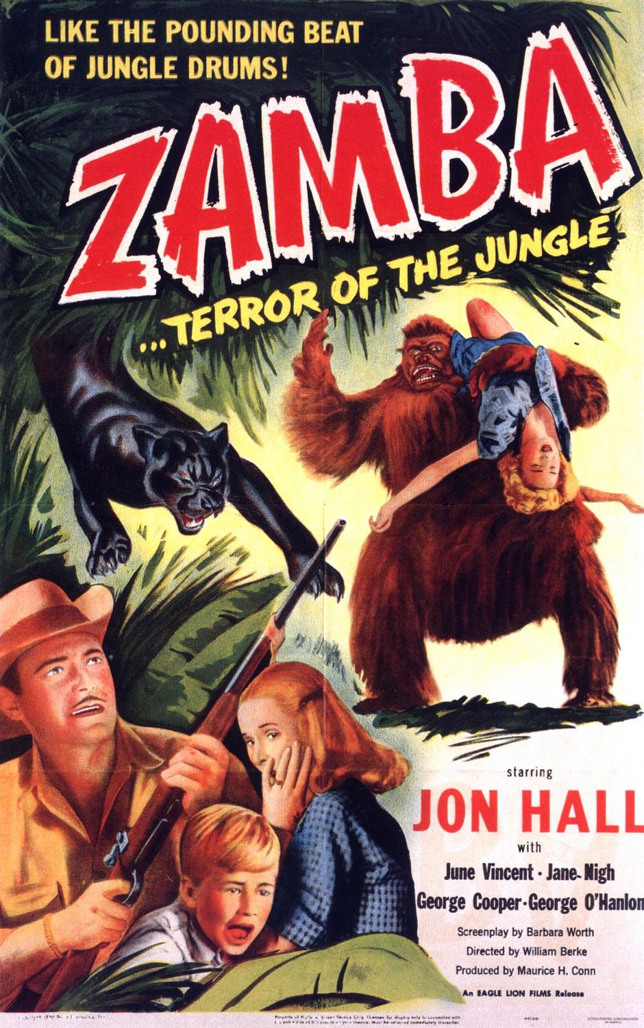 Extra Large Movie Poster Image for Zamba 