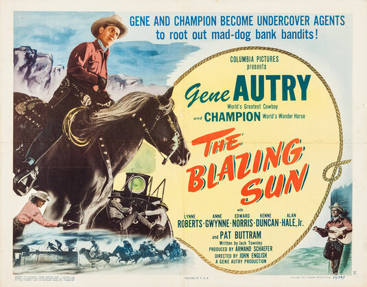 The Blazing Sun Movie Poster