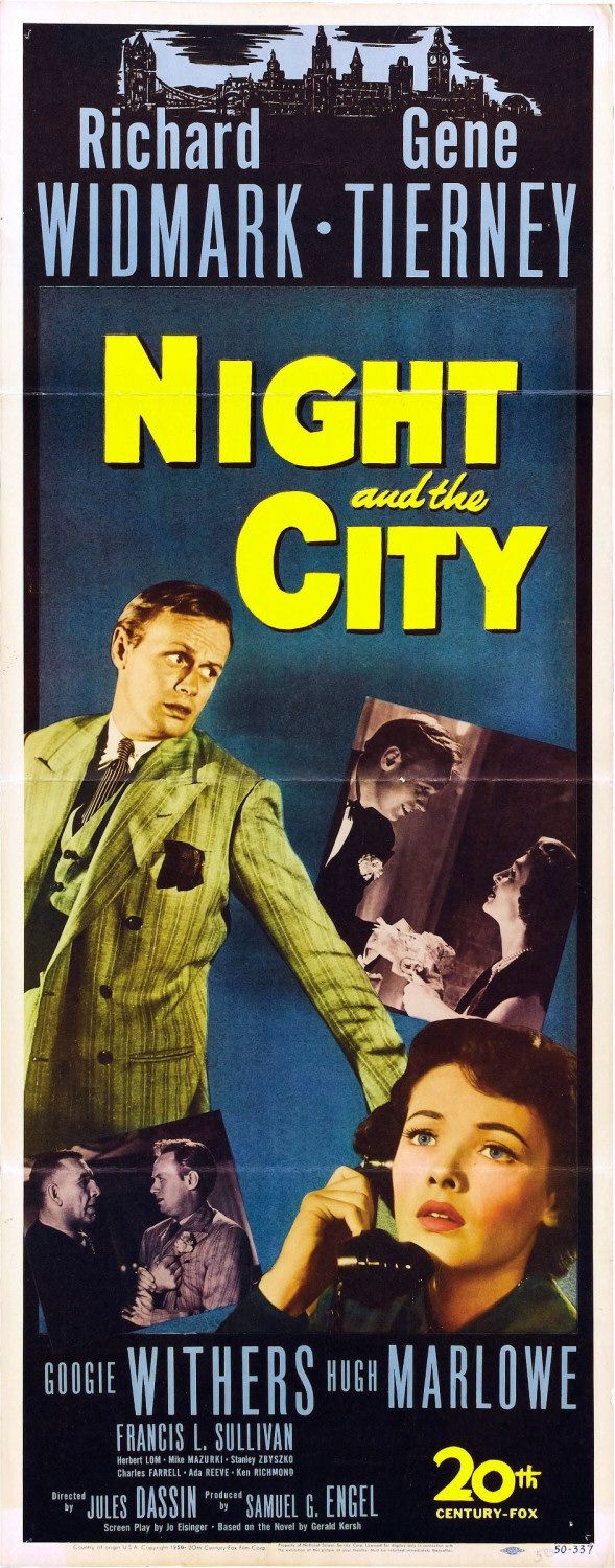 Extra Large Movie Poster Image for Night and the City (#3 of 3)
