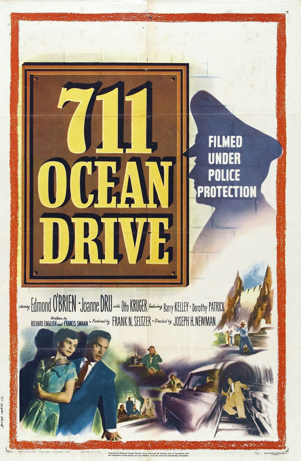 Extra Large Movie Poster Image for 711 Ocean Drive (#1 of 2)