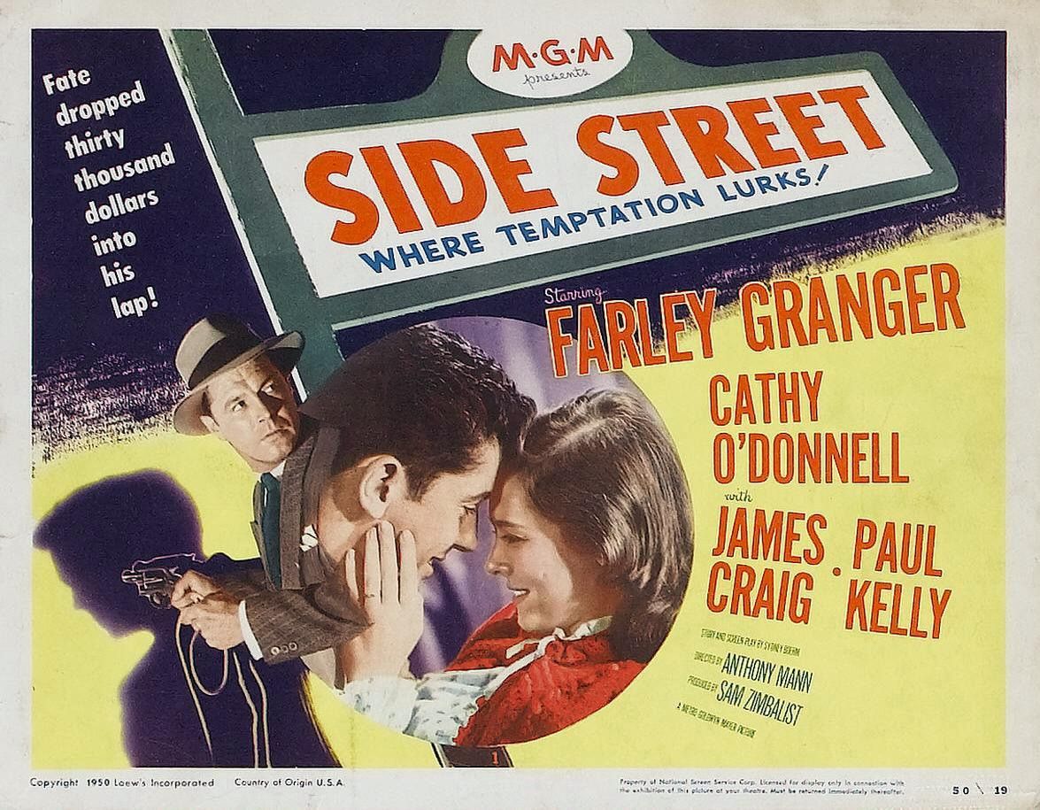 Extra Large Movie Poster Image for Side Street (#3 of 3)