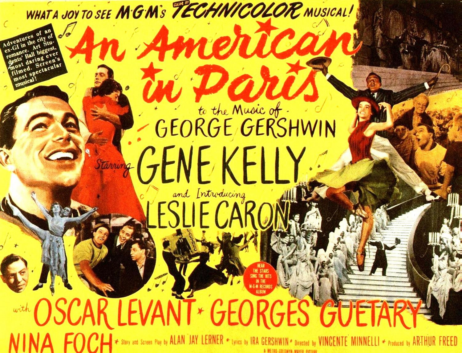 Extra Large Movie Poster Image for An American in Paris (#2 of 3)