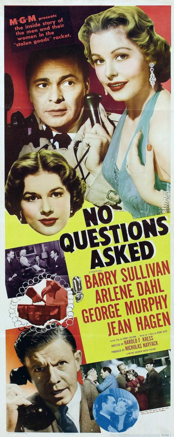 Extra Large Movie Poster Image for No Questions Asked 