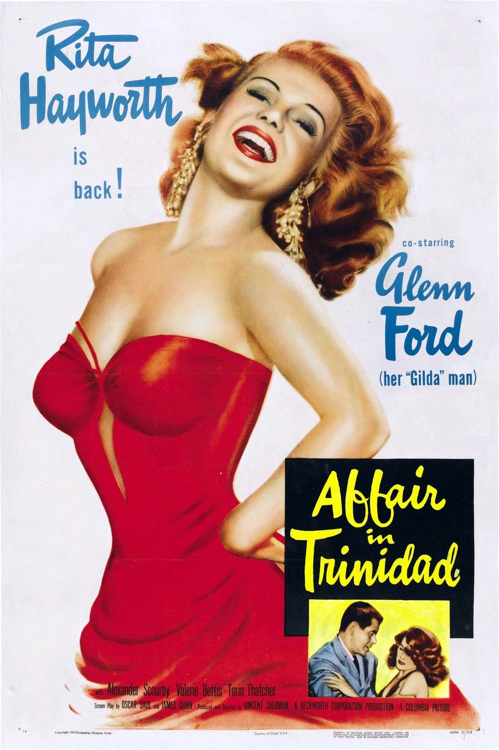 Extra Large Movie Poster Image for Affair in Trinidad (#2 of 6)