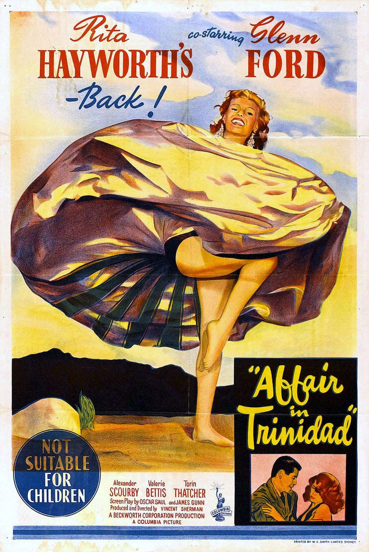 Extra Large Movie Poster Image for Affair in Trinidad (#1 of 6)