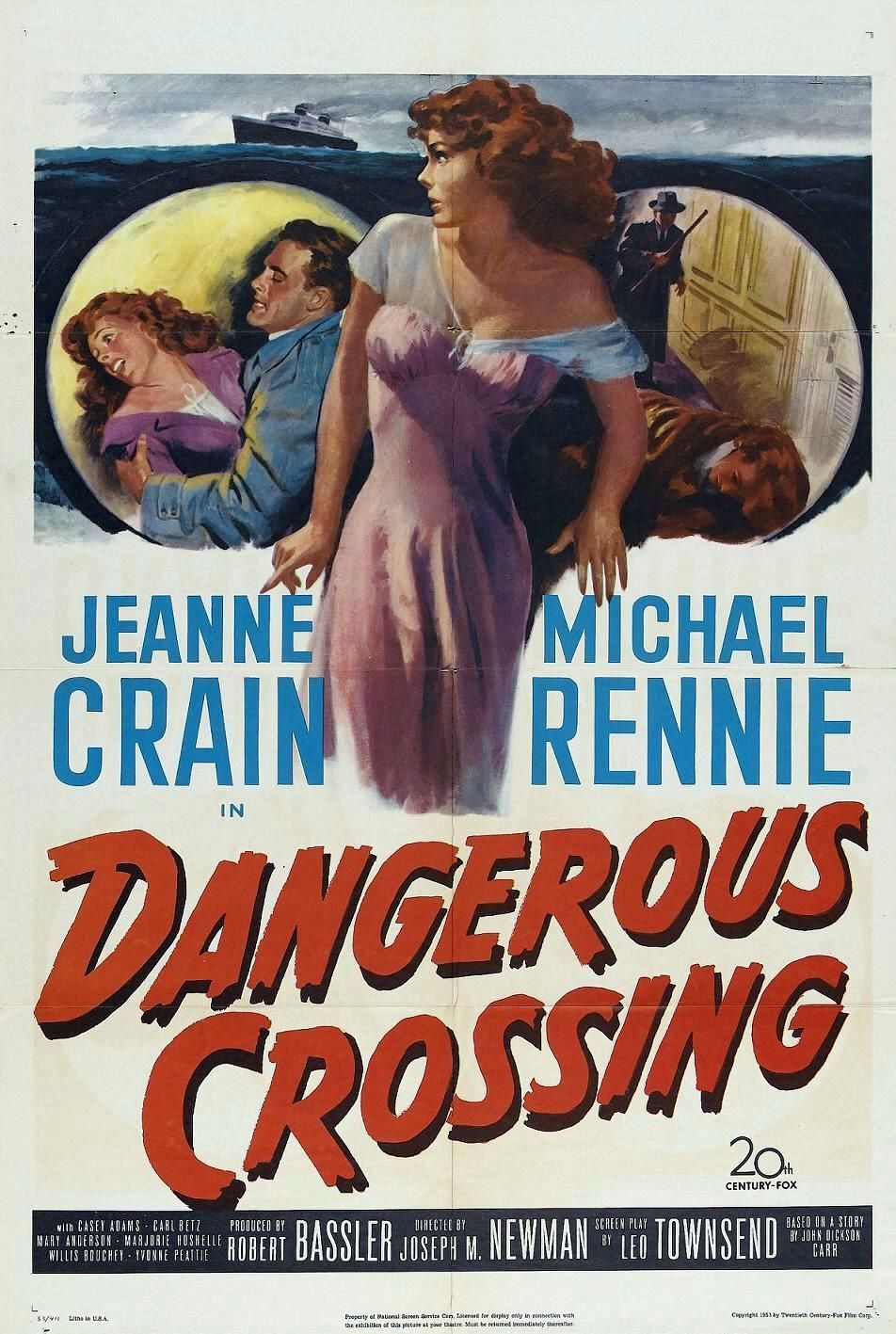 Extra Large Movie Poster Image for Dangerous Crossing 