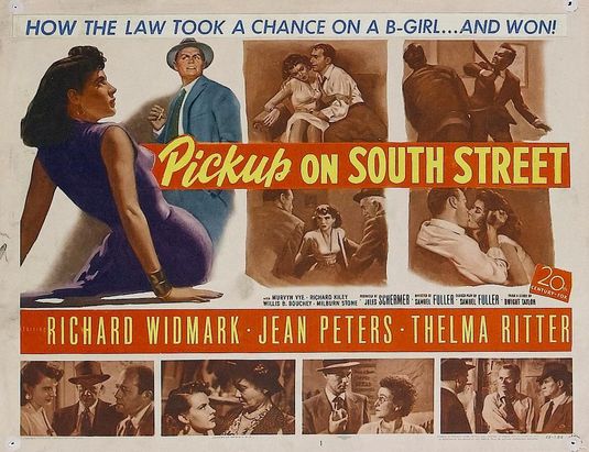 Pickup on South Street Movie Poster