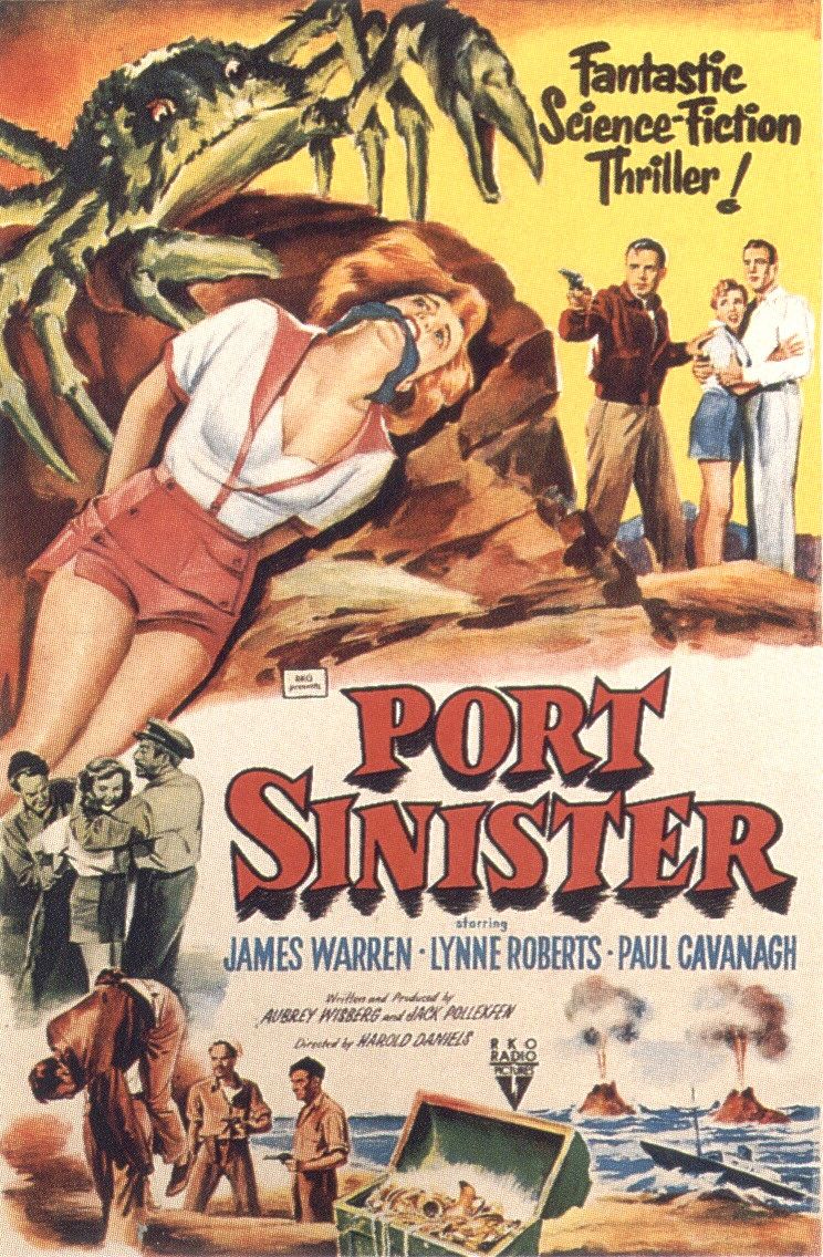 Extra Large Movie Poster Image for Port Sinister 
