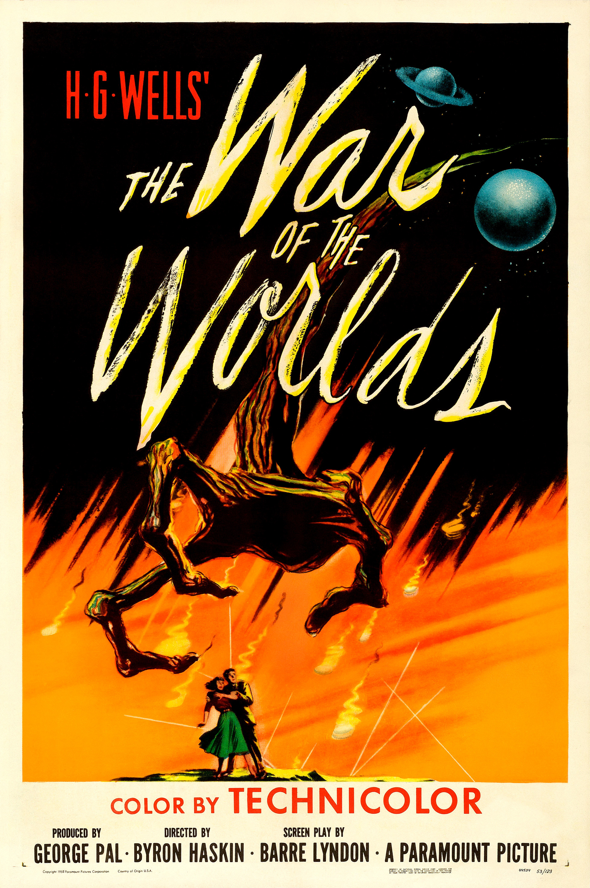 Mega Sized Movie Poster Image for The War of the Worlds (#1 of 7)