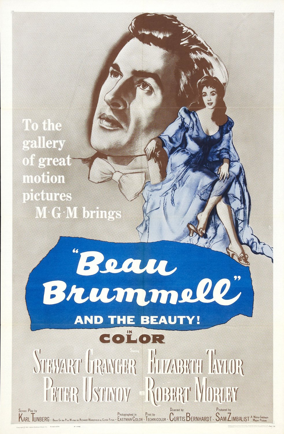 Extra Large Movie Poster Image for Beau Brummell (#2 of 2)