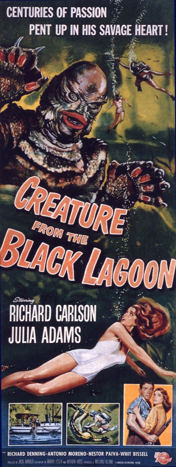 Extra Large Movie Poster Image for Creature from the Black Lagoon (#2 of 5)