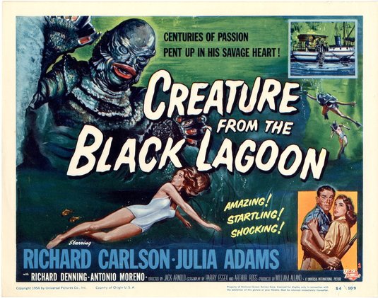 Creature from the Black Lagoon Movie Poster
