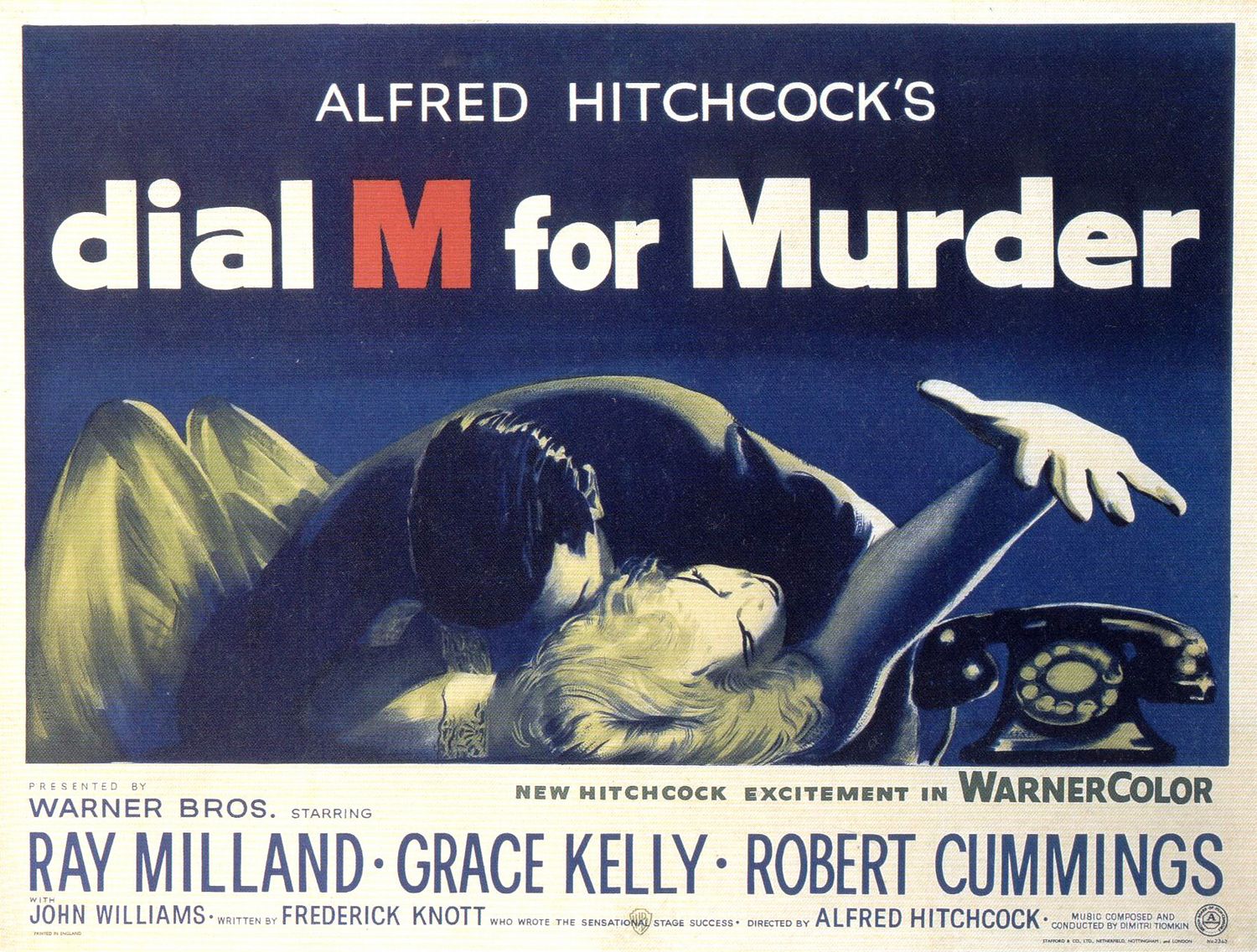 Extra Large Movie Poster Image for Dial M for Murder (#2 of 3)