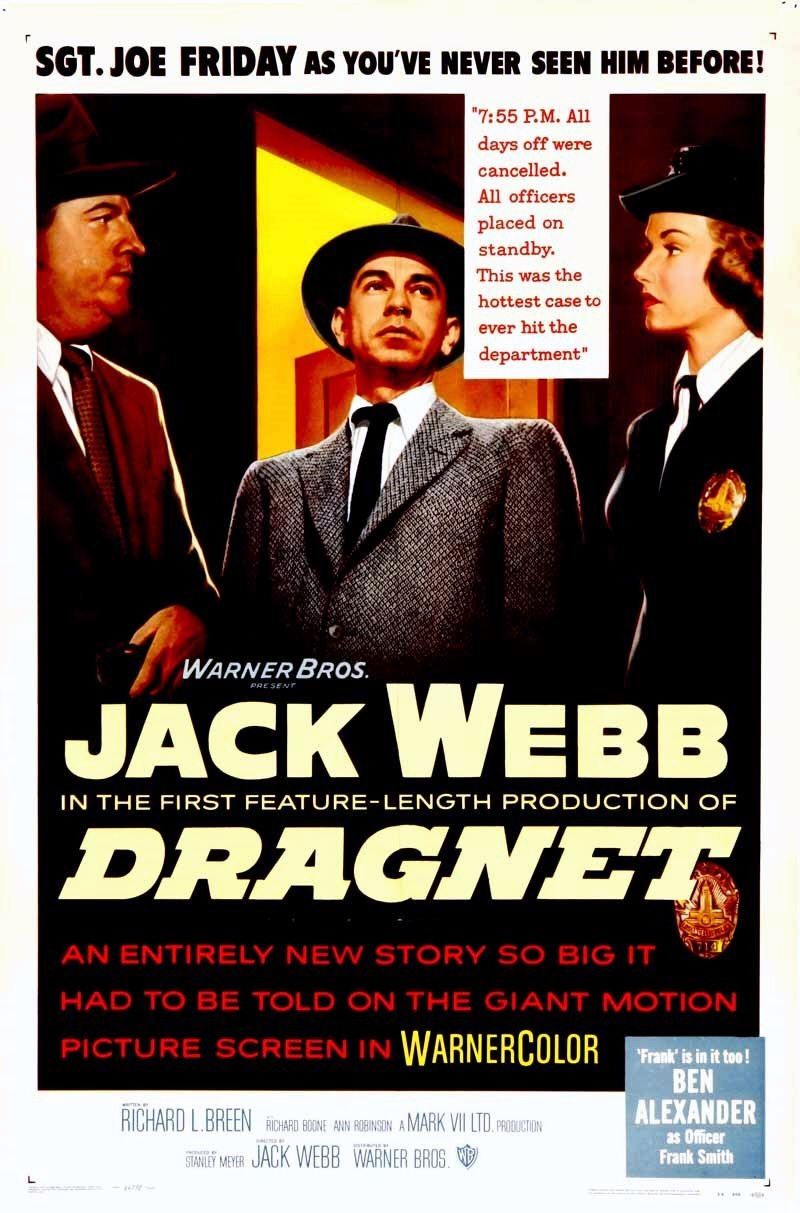 Extra Large Movie Poster Image for Dragnet (#1 of 4)