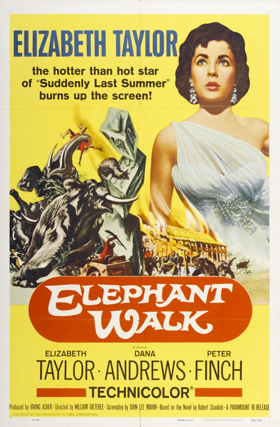 Extra Large Movie Poster Image for Elephant Walk 