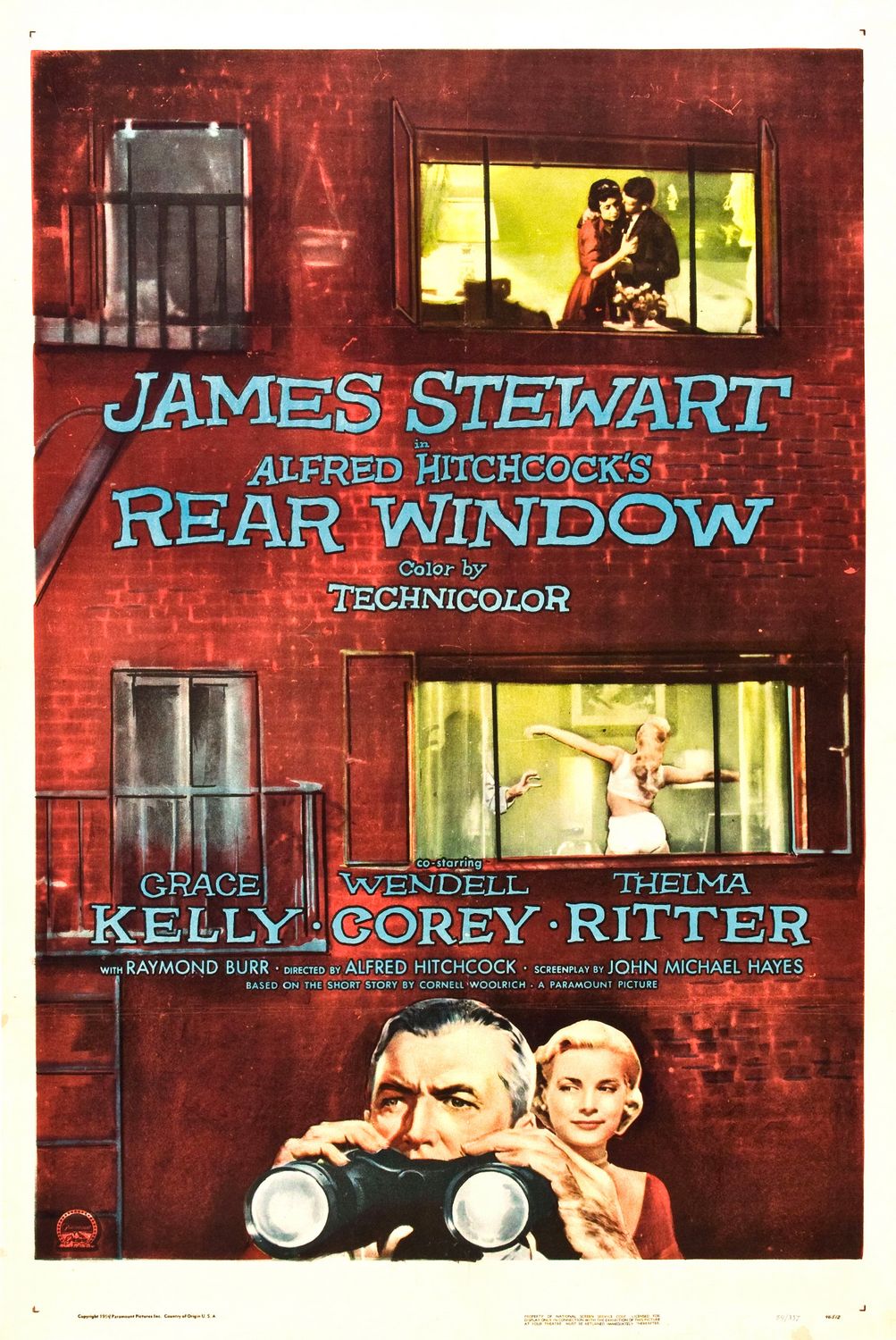 Extra Large Movie Poster Image for Rear Window (#2 of 3)