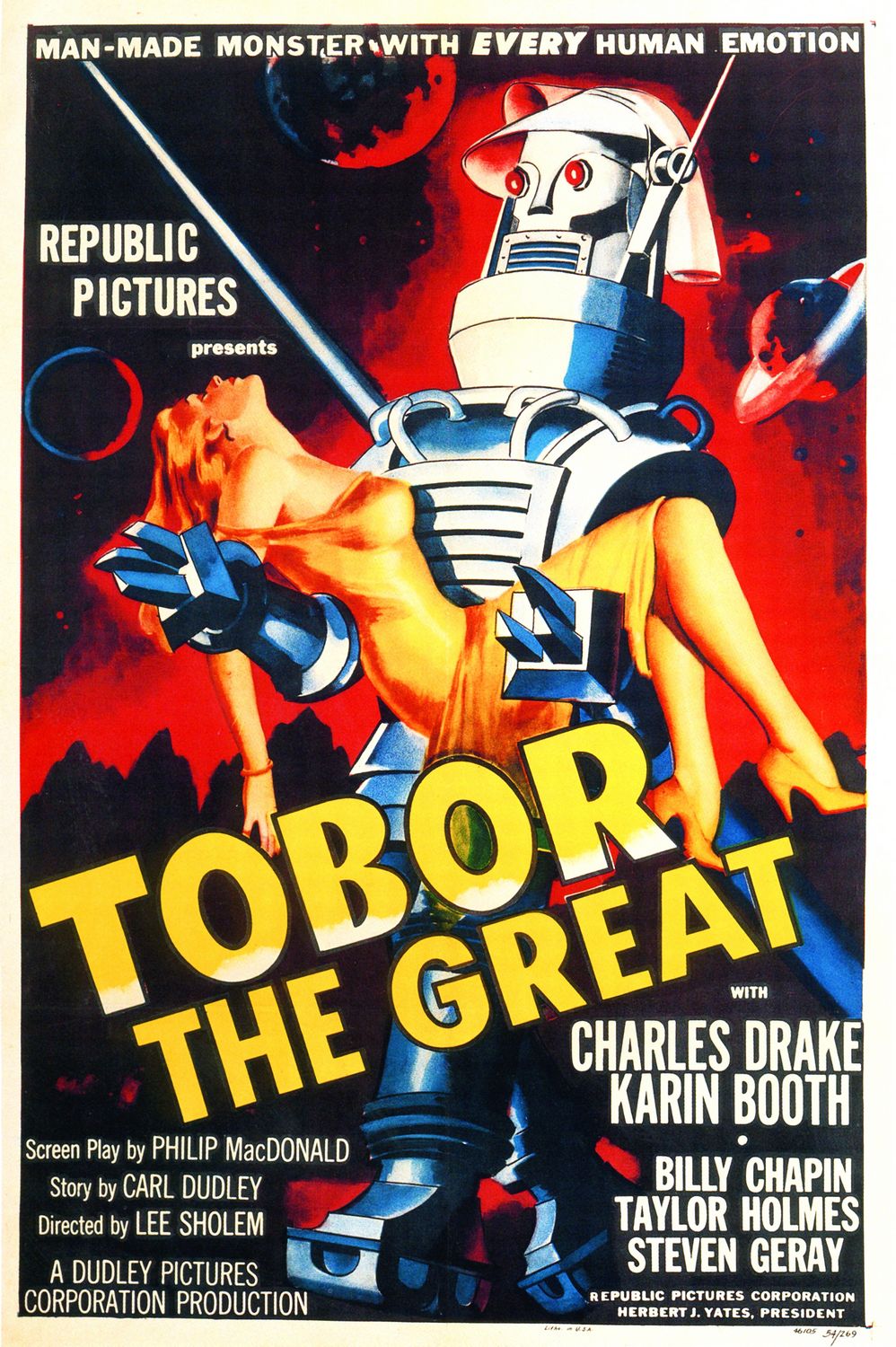 Extra Large Movie Poster Image for Tobor the Great 