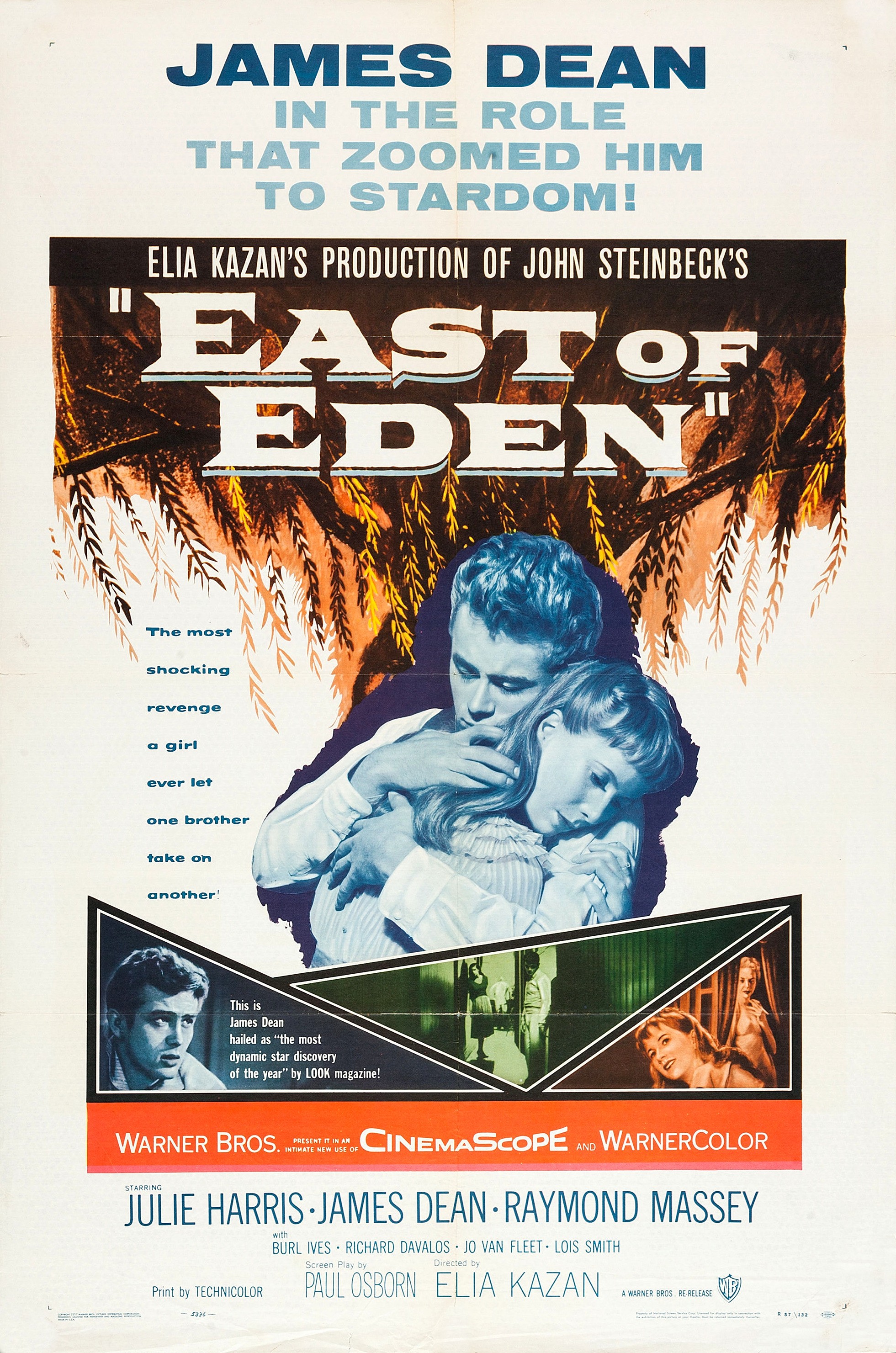 Mega Sized Movie Poster Image for East of Eden (#2 of 15)