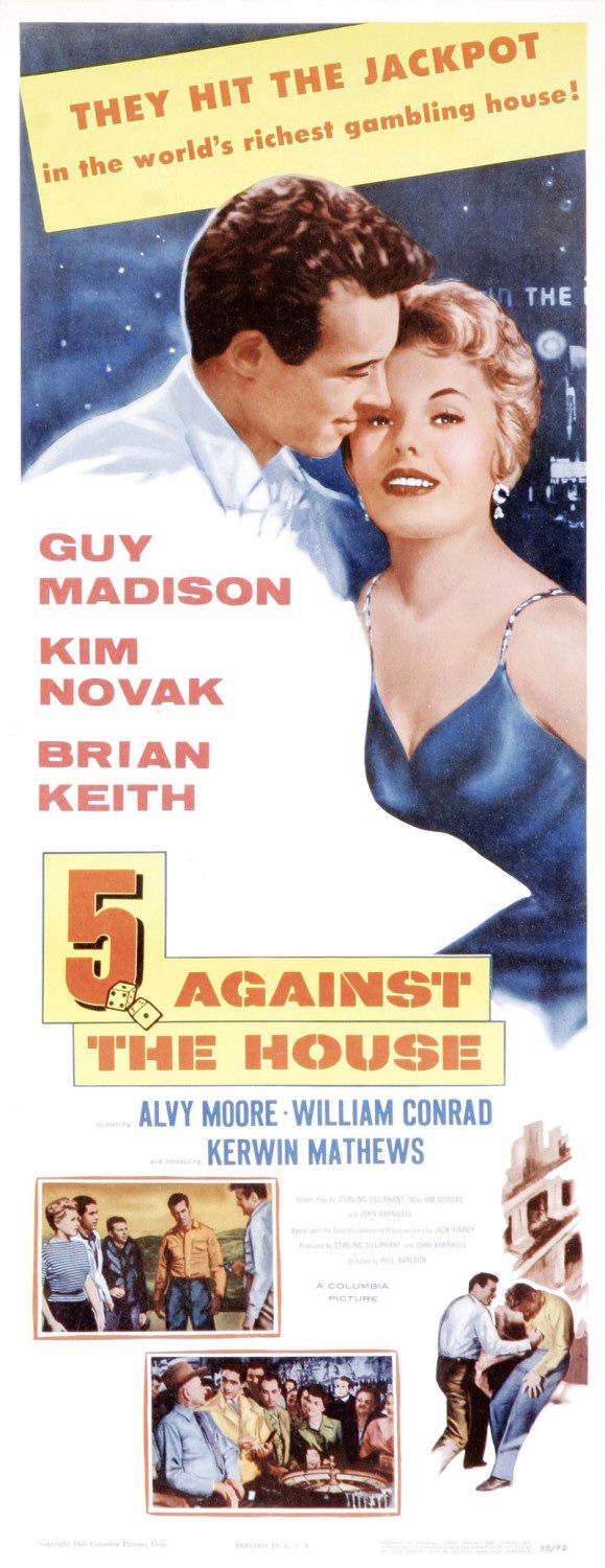 Extra Large Movie Poster Image for 5 Against the House (#2 of 2)