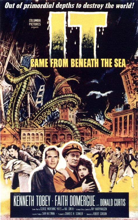 It Came from Beneath the Sea Movie Poster