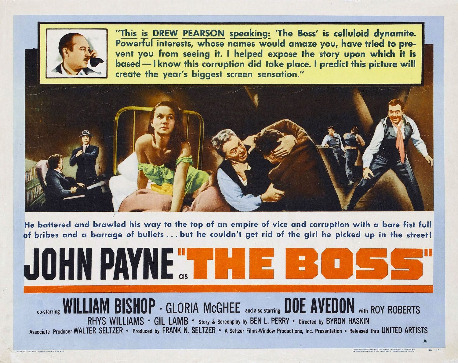 Extra Large Movie Poster Image for The Boss 