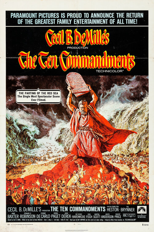 how long is the ten commandments movie