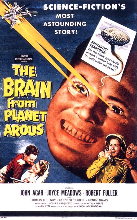 The Brain from Planet Arous Movie Poster
