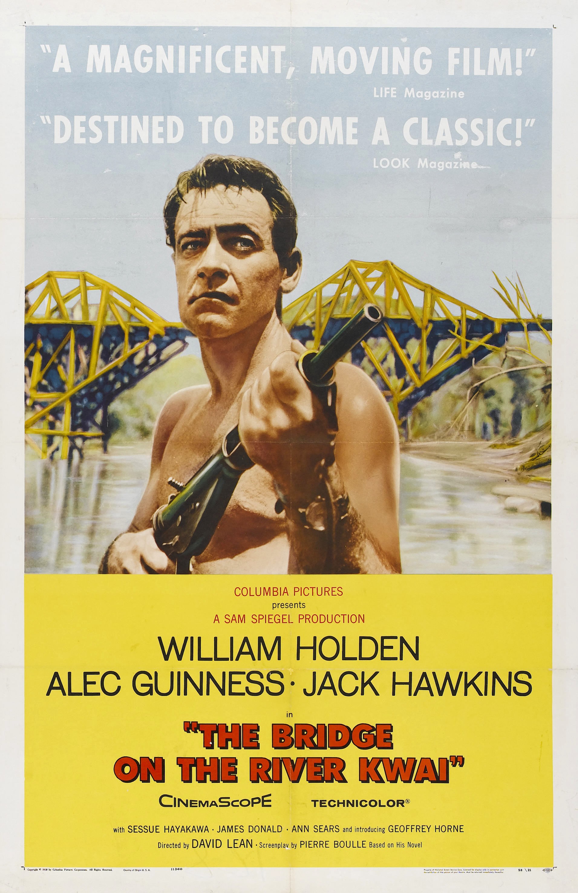 Mega Sized Movie Poster Image for The Bridge on the River Kwai (#1 of 2)