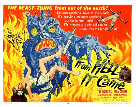From Hell It Came Movie Poster