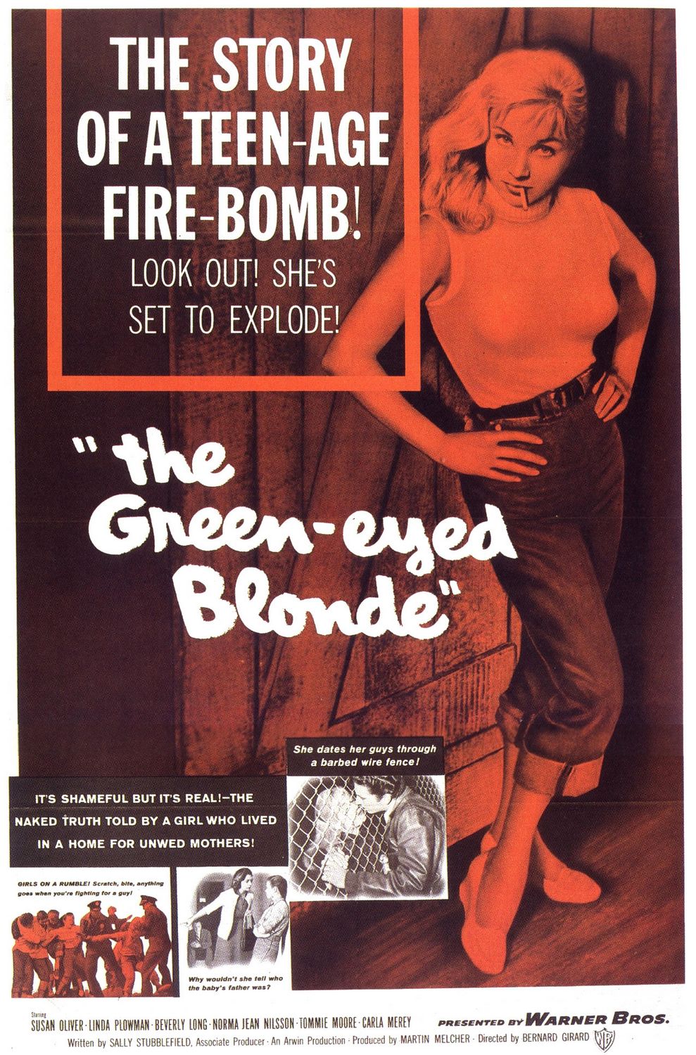 Extra Large Movie Poster Image for The Green-Eyed Blonde 