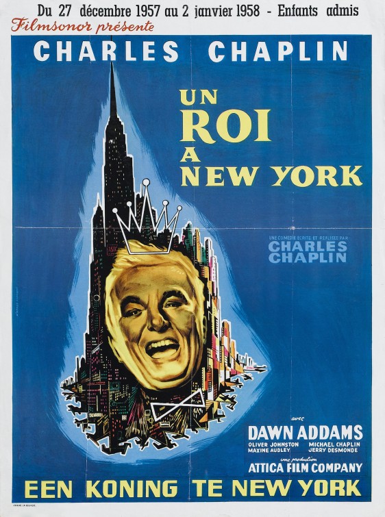 A King in New York Movie Poster