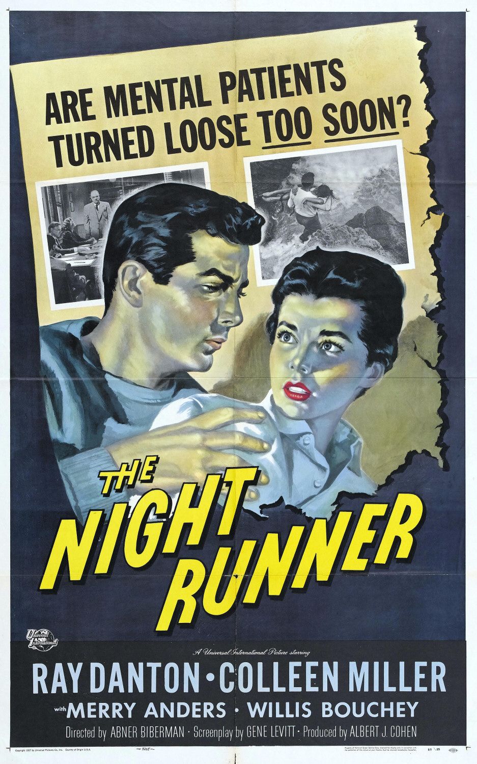 Extra Large Movie Poster Image for The Night Runner (#1 of 2)