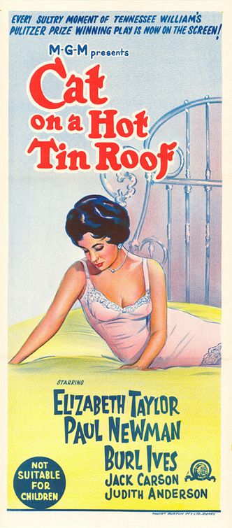Cat on a Hot Tin Roof Movie Poster