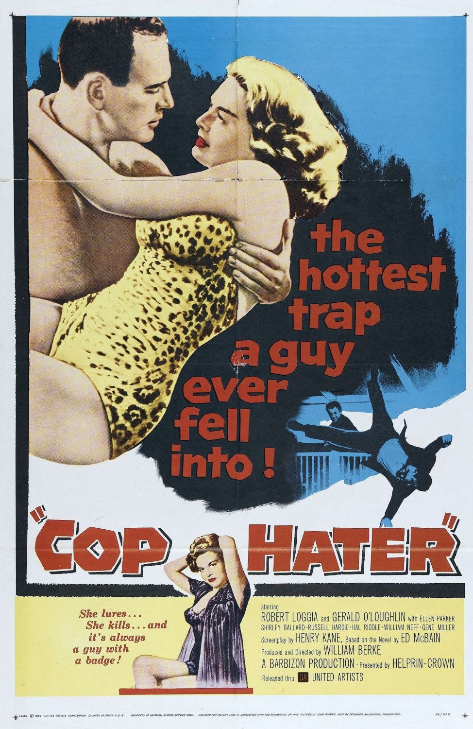 Extra Large Movie Poster Image for Cop Hater 