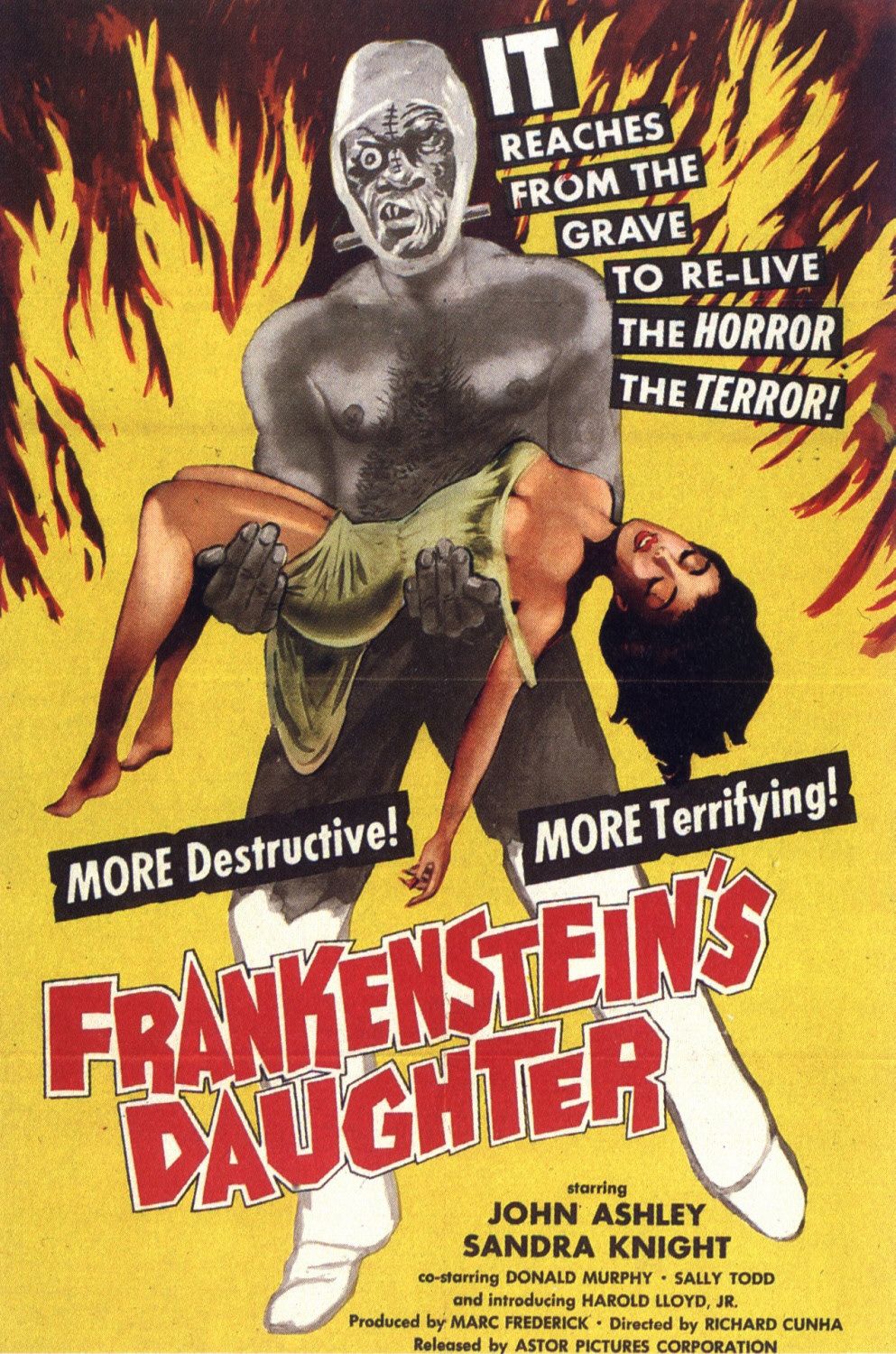 Extra Large Movie Poster Image for Frankenstein's Daughter 