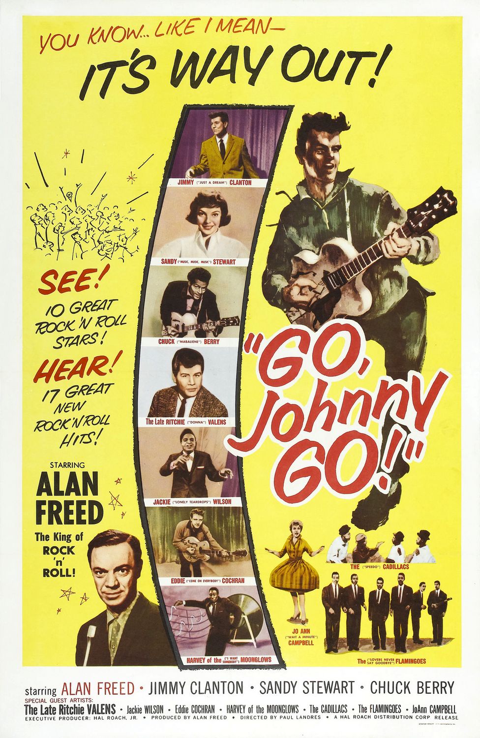 Extra Large Movie Poster Image for Go, Johnny, Go! 