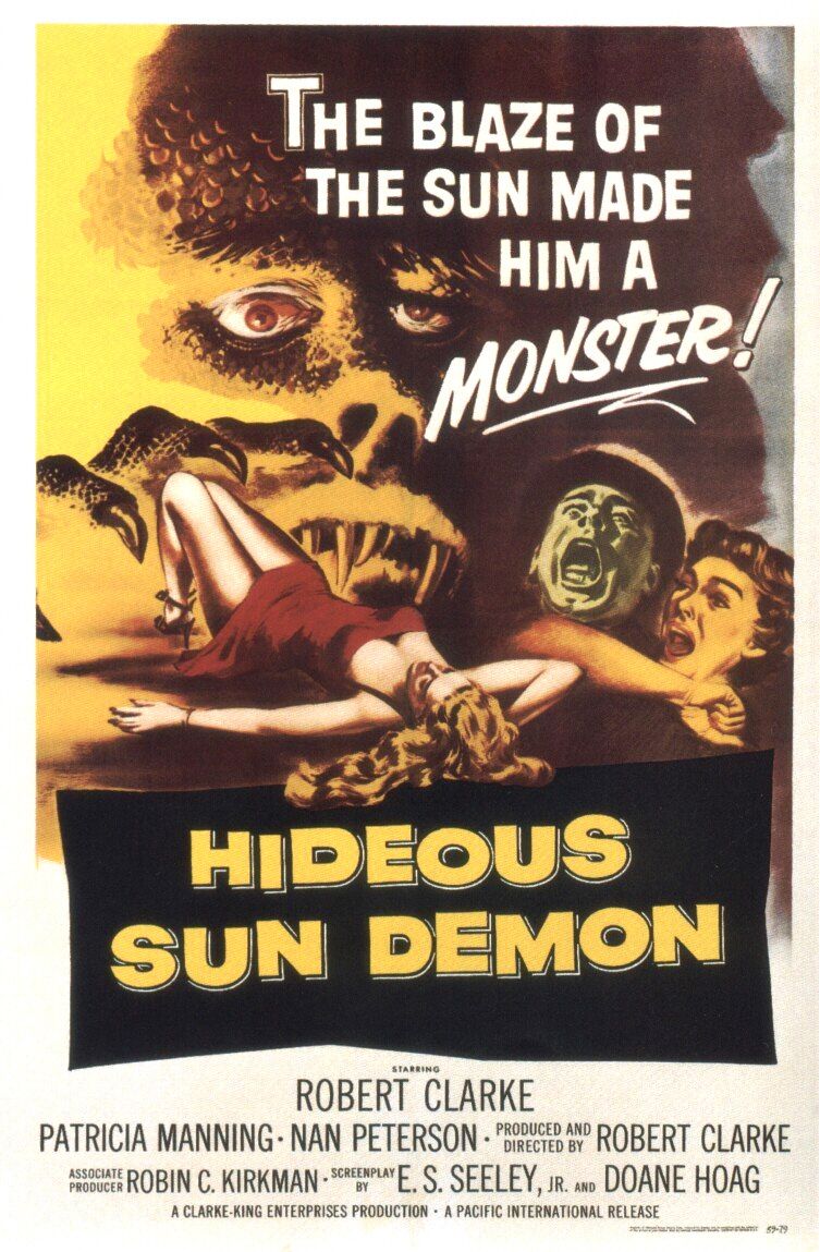 Extra Large Movie Poster Image for The Hideous Sun Demon 